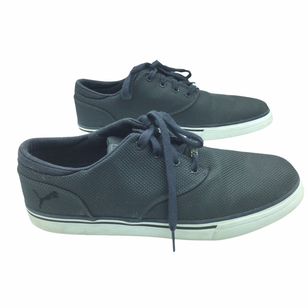 Puma Blue Round Toe Lace Up Casual Lifestyle shoes Sneakers Size 10 ftwpc/fidpv